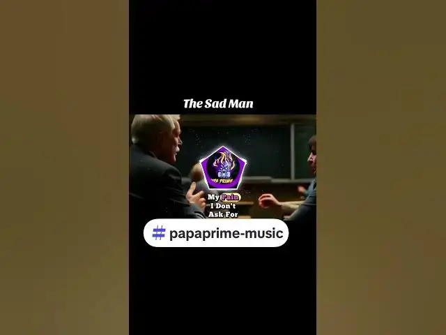 Video thumbnail for The sad man