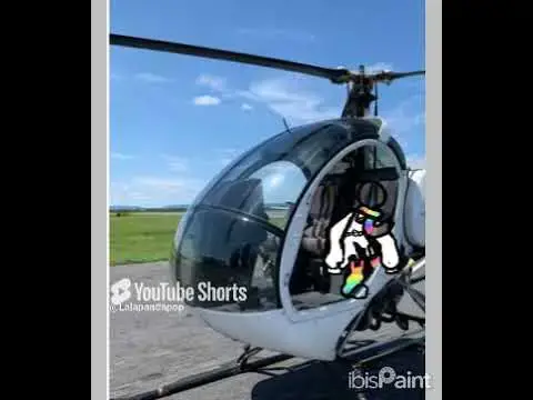 'Video thumbnail for my #speedpaint of me coming out of a #helicopter'