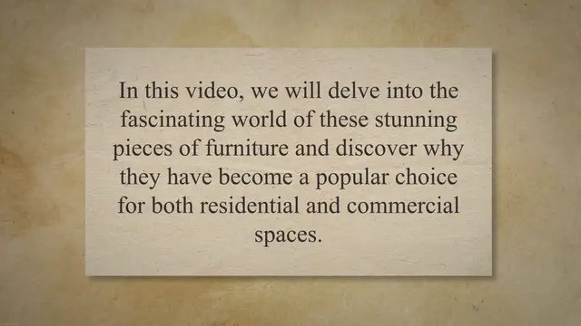 Video thumbnail for Butcher block table top