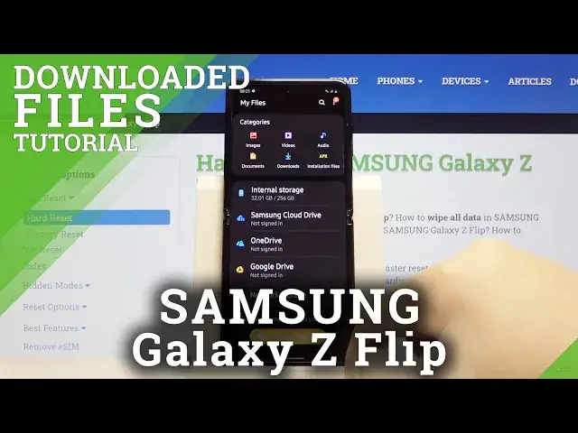'Video thumbnail for How to Find Downloaded Files in SAMSUNG Galaxy Z Flip – Downloaded Files Folder'
