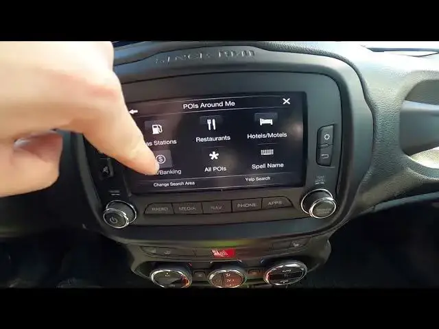 Video thumbnail for How to Find Points of Interest in Navigation in Jeep Renegade ( 2014 - now )