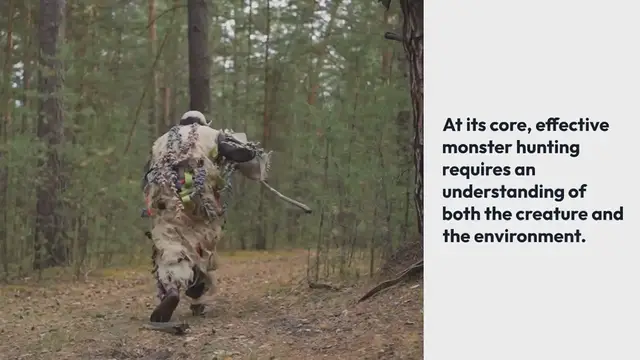 Video thumbnail for Monster Hunting and Combat Strategies
