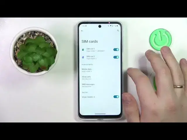 'Video thumbnail for How to Switch SIM Preferences in Motorola Moto G23 – Enter SIM Options'