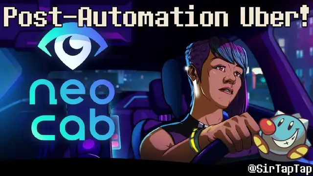 Video thumbnail for Quick Look: Neo Cab | Be a Post-Automation, Post-Car Uber Driver
