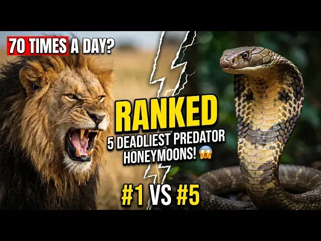 Video thumbnail for Most Dangerous Mating Rituals: 5 Predators That Risk It All! 😱🐾
