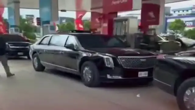 Video thumbnail for أنقرة تتحول إلى ثكنة أمنية قبل وصول ترامب.. فيديو ينتشر بقوة