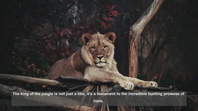 Video thumbnail for 10 Unique Hunting Strategies of Asiatic Lions