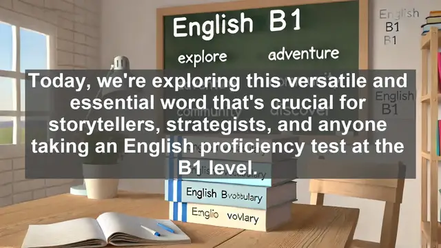 Video thumbnail for 2500 Must Know CEFR B1 Vocabulary - Plot: The Backbone of Stories and Secret Plans