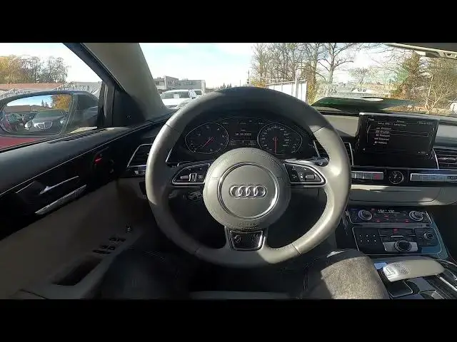 'Video thumbnail for How to Find Odometer on Speedometer Display in AUDI A8 D4 ( 2010 – 2017 ) | Find Mileage'
