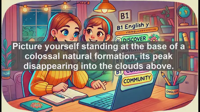 Video thumbnail for 2500 Must Know CEFR B1 Vocabulary - What is a Mountain? Definition, Usage, and Examples