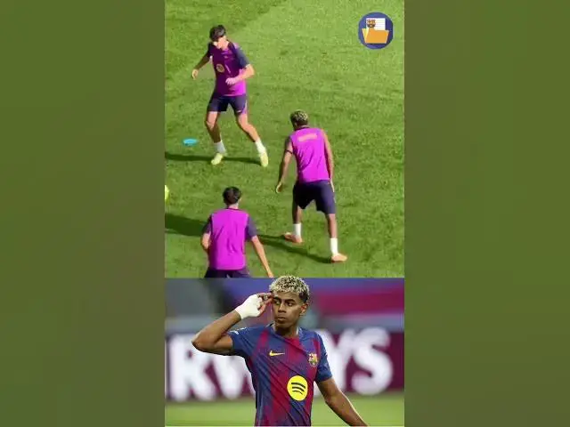 Video thumbnail for 👑🕺🏻 ¡Lamine Yamal en el Spotify Camp Nou! #fcbarcelona #campnou #lamineyamal