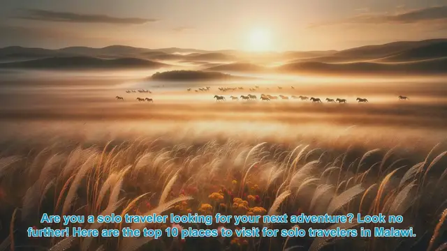 Video thumbnail for Top 10 Places for Solo Travelers in Malawi