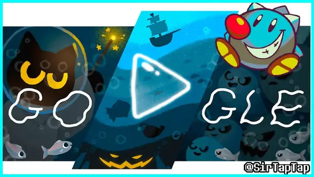 Video thumbnail for Let's Play Google Doodle Halloween 2020 | Mage Cat Is Back!