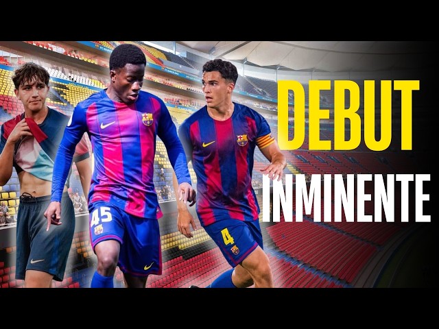 Video thumbnail for 5 CANTERANOS DEL BARÇA CON DEBUT INMINENTE