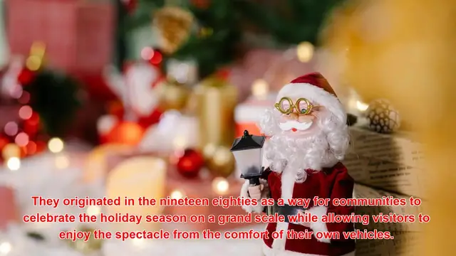 Video thumbnail for How Do Communities Celebrate Christmas With Drive-Through Light Displays?