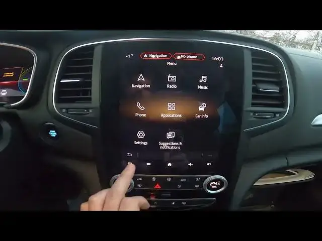 'Video thumbnail for How to Turn Screen Display Off in Renault Megane IV ( 2016 – now ) | Blank Screen Display'