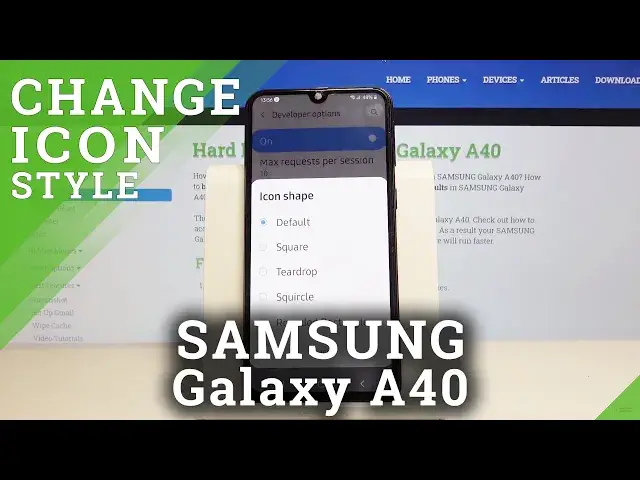 Video thumbnail for Samsung Galaxy A40 Change Icon Shape