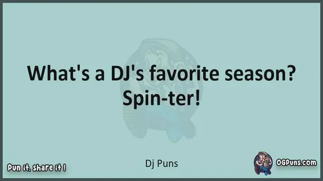 Video thumbnail for Dj - Jokes, Puns, Wordplays, and Laughter