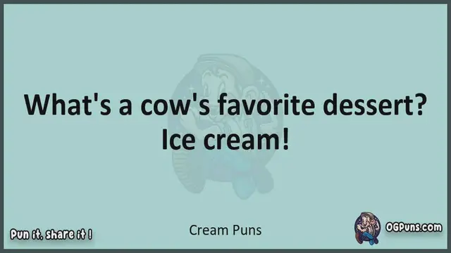 Video thumbnail for Cream - Jokes, Puns, Wordplays, and Laughter