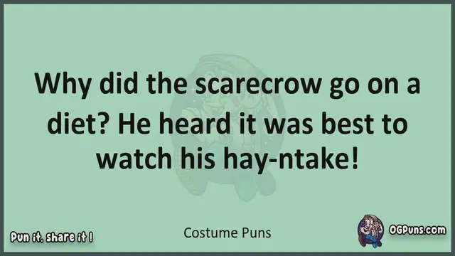 Video thumbnail for Costume - Jokes, Puns, Wordplays, and Laughter