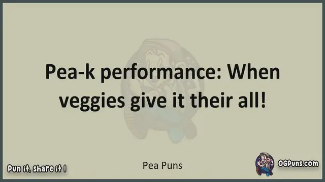 Video thumbnail for Pea - Jokes, Puns, Wordplays, and Laughter