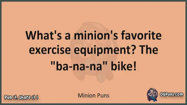 Video thumbnail for Minion - Jokes, Puns, Wordplays, and Laughter