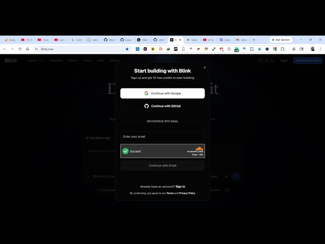 Video thumbnail for This Blink.new AI Coding Builder & Agent Builds Landing Pages,Apps From Prompt & Deploys FREE (100%)