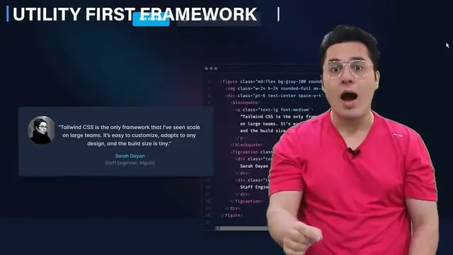 Video thumbnail for Introduction to Tailwind CSS & Utility first Workflow_ Tailwind Tutorial #1