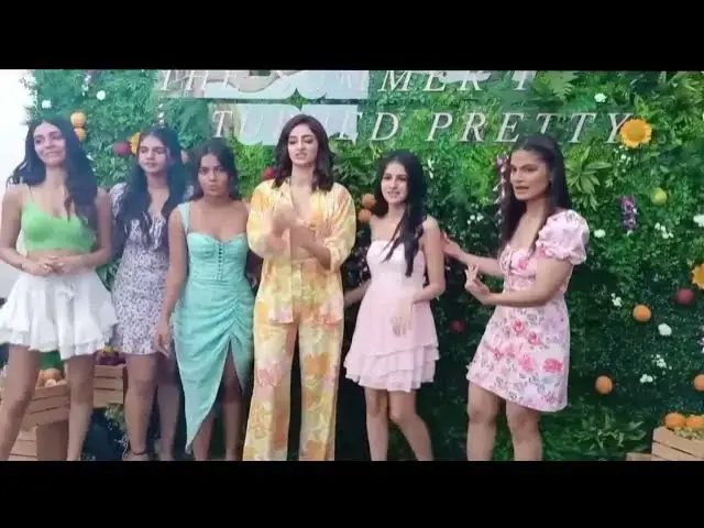 Video thumbnail for Ananya Panday Promotes Amazon Prime Video’s Show ‘The Summer Turned Pretty’