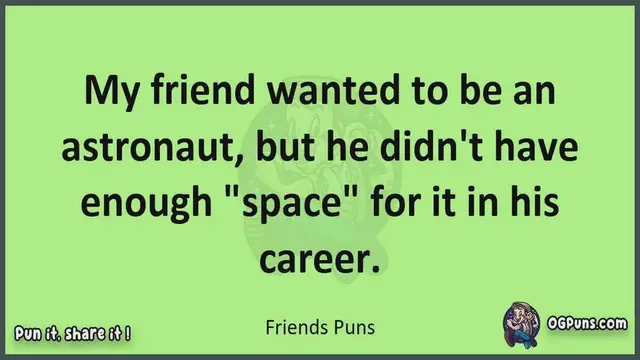 Video thumbnail for Friends - Jokes, Puns, Wordplays, and Laughter