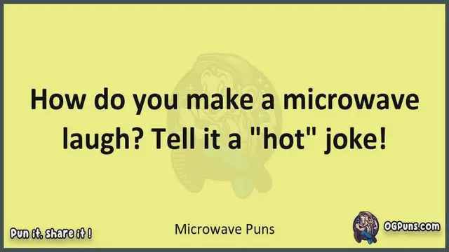 Video thumbnail for Microwave - Jokes, Puns, Wordplays, and Laughter