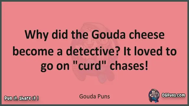 Video thumbnail for Gouda - Jokes, Puns, Wordplays, and Laughter