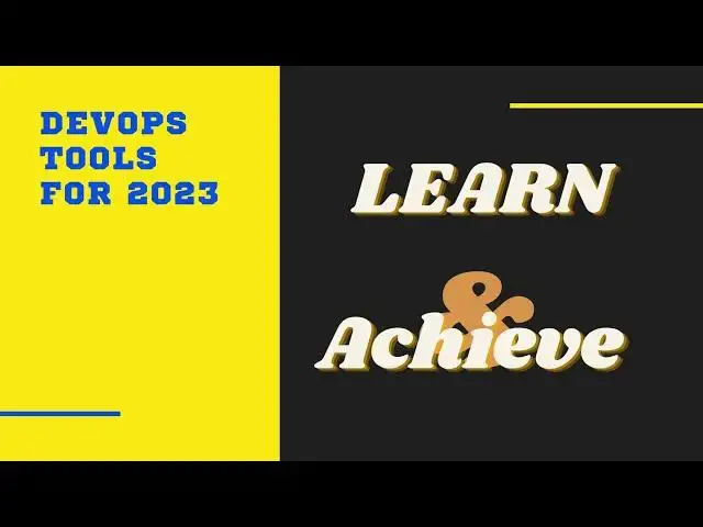 'Video thumbnail for DevOps Tools That Will Revolutionize DevOps in 2023!'