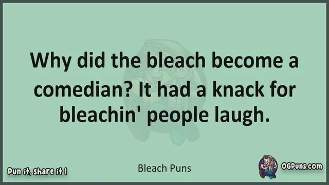 Video thumbnail for Bleach - Jokes, Puns, Wordplays, and Laughter