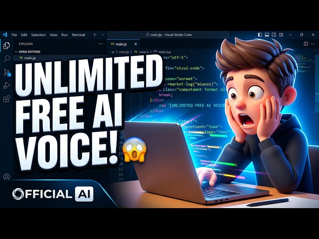 Video thumbnail for Speechma API 😱 FREE Python ElevenLabs Alternative (Unlimited Voice AI, No API Limits) 100% FREE