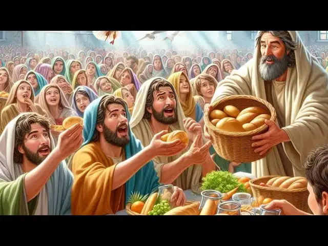 Video thumbnail for Jesus Multiplies the Loaves and Fishes: The Greatest Miracle