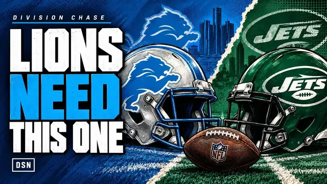 Video thumbnail for The Lions just need to beat the Jets and keep the division picture moving