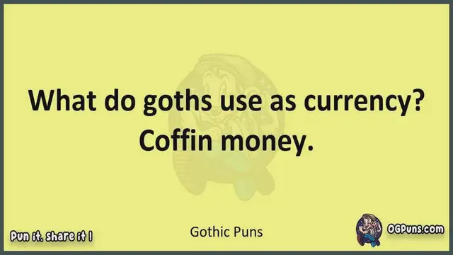 Video thumbnail for Gothic - Jokes, Puns, Wordplays, and Laughter