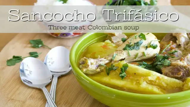 'Video thumbnail for SANCOCHO TRIFÁSICO | How To Make Three Meat Sancoho | SyS'