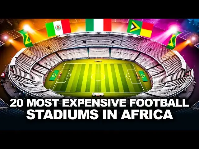 Video thumbnail for 20 Most Expensive Football Stadiums In Africa