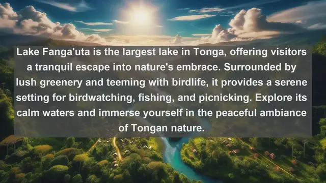 Video thumbnail for Discovering Paradise: Top 10 Famous Lakes in Tonga