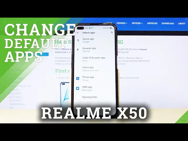 'Video thumbnail for How to Find Default Apps in REALME X50 5G – Default Apps Settings'