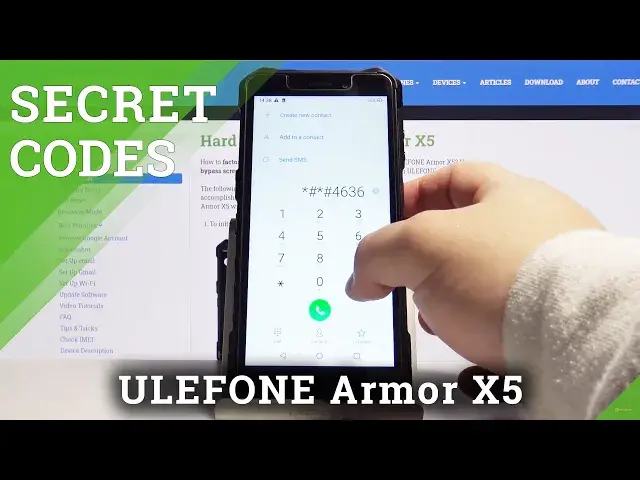 'Video thumbnail for Secret Codes ULEFONE ARMOR X5 - Enter Hidden Mode / Service Menu'