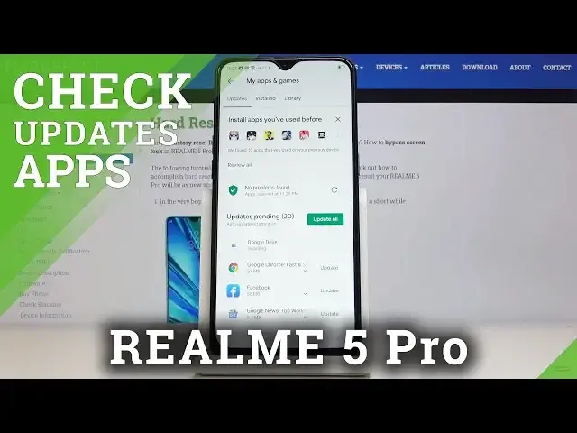 Video thumbnail for How to Update Apps in REALME 5 Pro – Download Newest App Version