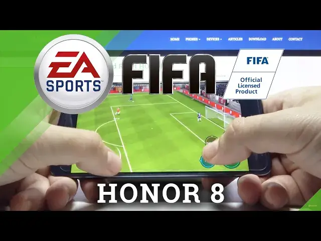 'Video thumbnail for Gameplay of FIFA Mobile on HONOR 8 – Efficiency Test'