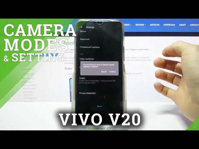 Video thumbnail for How to Reset Camera Settings on VIVO V20 - Restore Camera Configuration