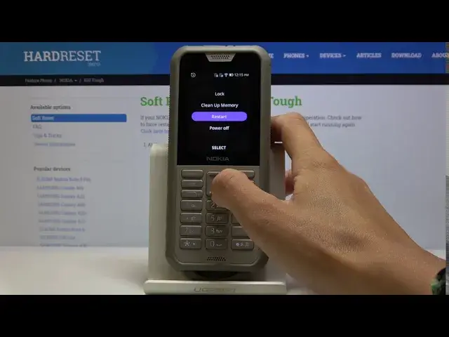 'Video thumbnail for How to Restart NOKIA 800 Tough – Soft Reset / Force Restart'