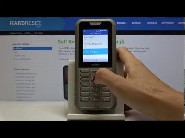 Video thumbnail for How to Change Keyboard Language in NOKIA 800 Tough – Language Settings