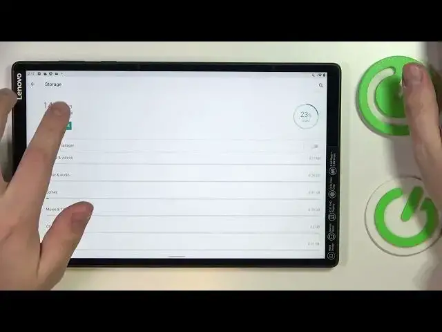 'Video thumbnail for Lenovo Tab M10+ How To See Available Storage'