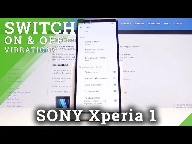 Video thumbnail for How to Enter Vibration Settings in SONY Xperia 1 – Vibration Options